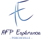 Logo afp esperance degrade bleu